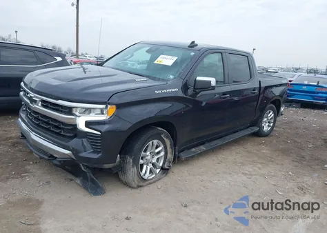 2022 Chevrolet Silverado 1500 4Wd Standard Bed Lt z USA, uszkodzony, nr VIN 1GCUDDET1NZ541822